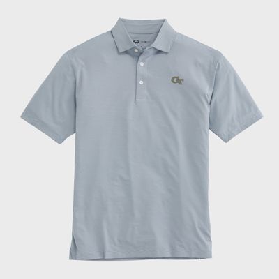 Hairline Stripe Georgia Tech Performance Polo