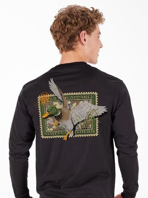 Men&#39;s Duck Stamp Long Sleeve T-Shirt