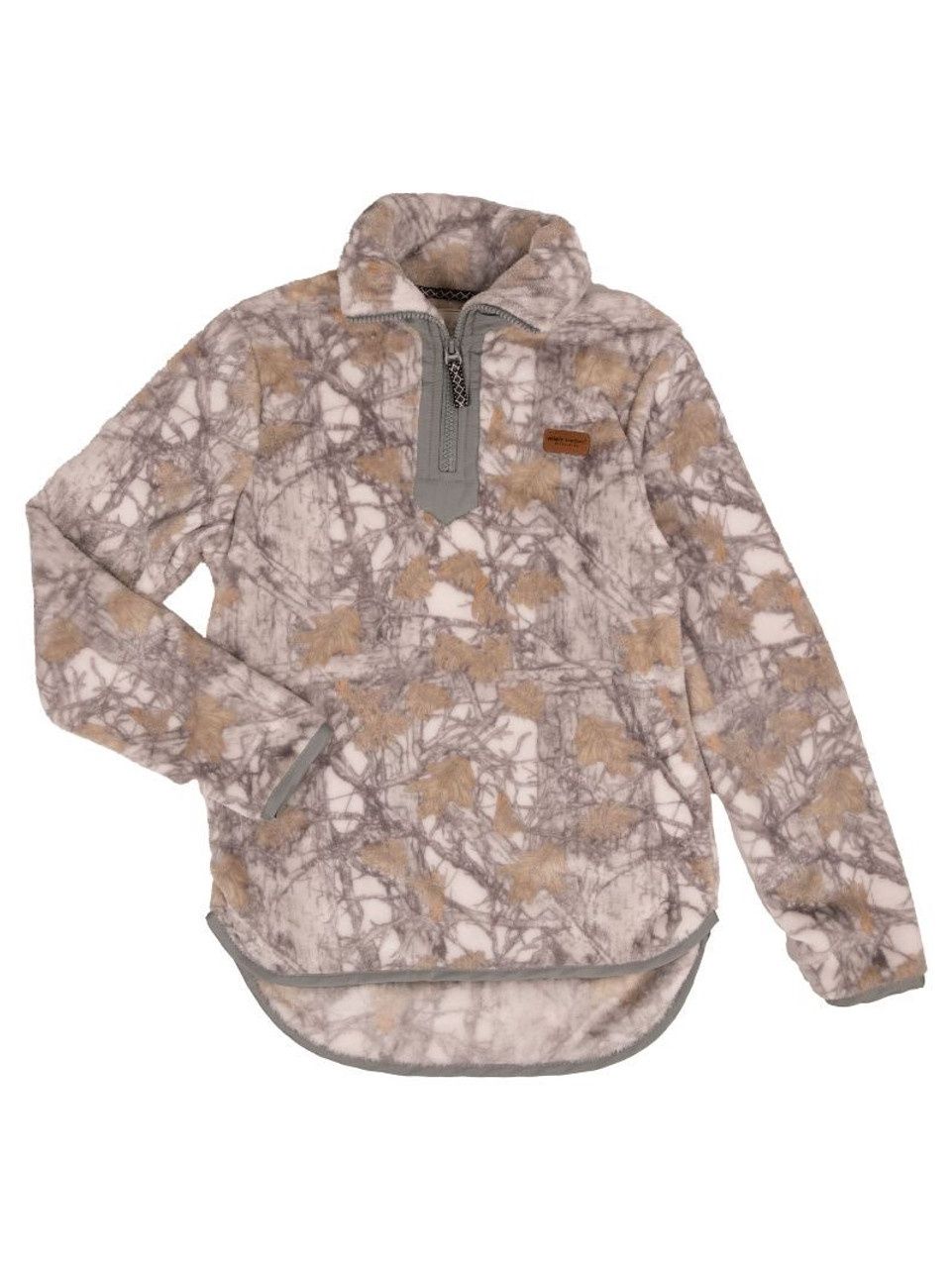 Youth Camo 1/4 Zip Pullover