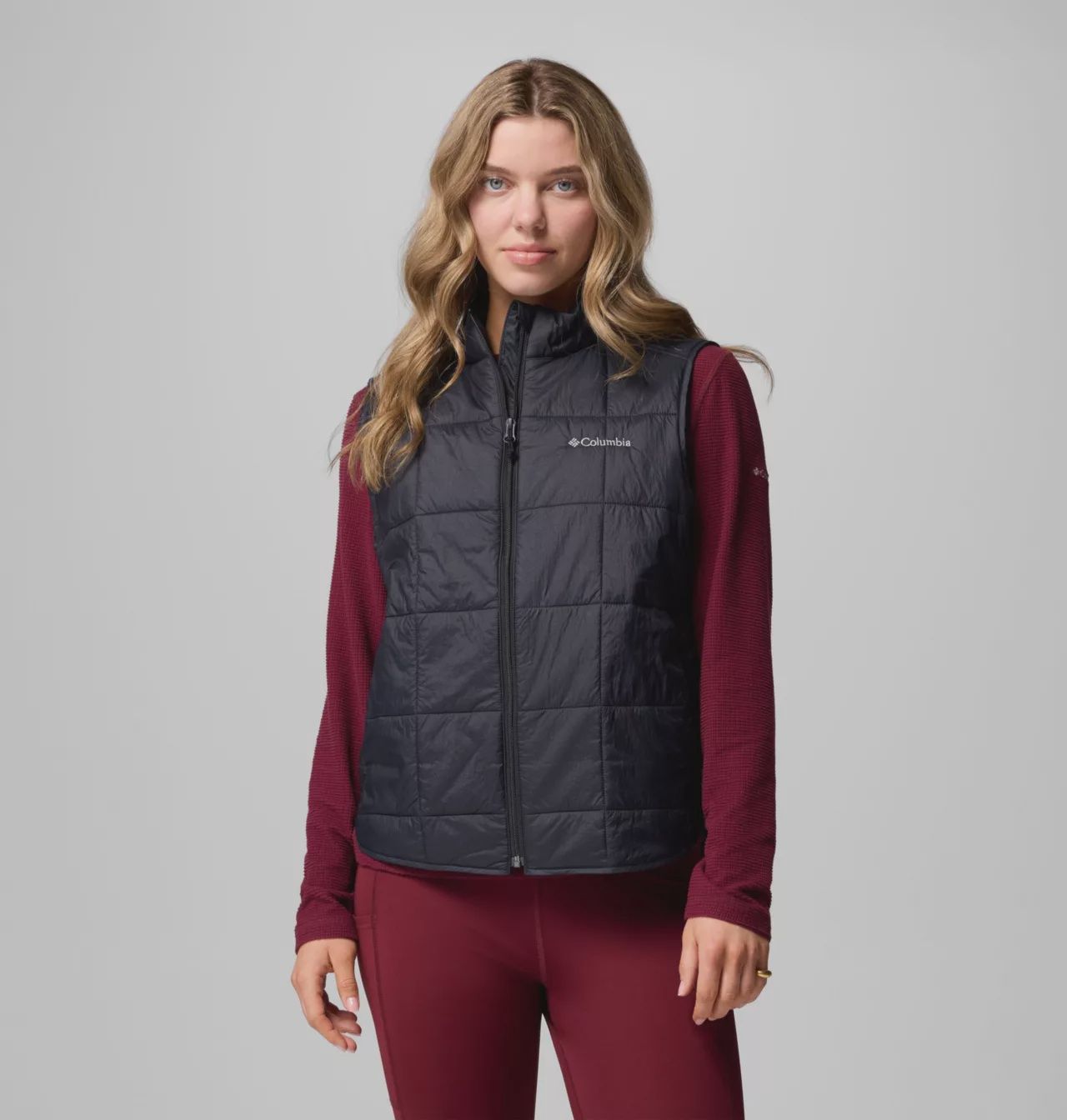 Sienna Hill™ Quilted Vest, Color: 010-Black, Size: SML