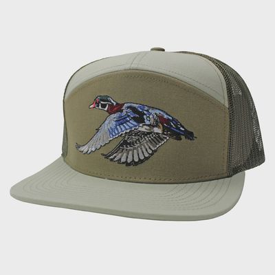 Swamp Duck 7 Panel Trucker Hat