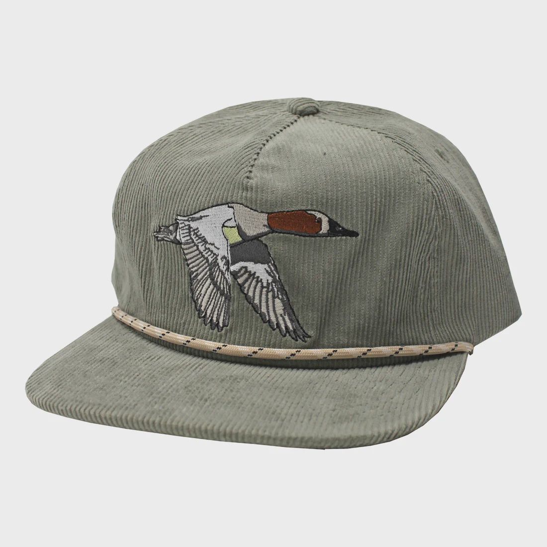 Canvas Back Corduroy Rope Hat