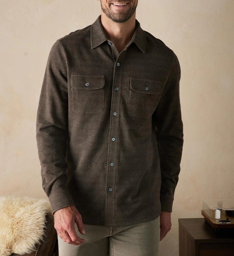 Textured Knit Shirt