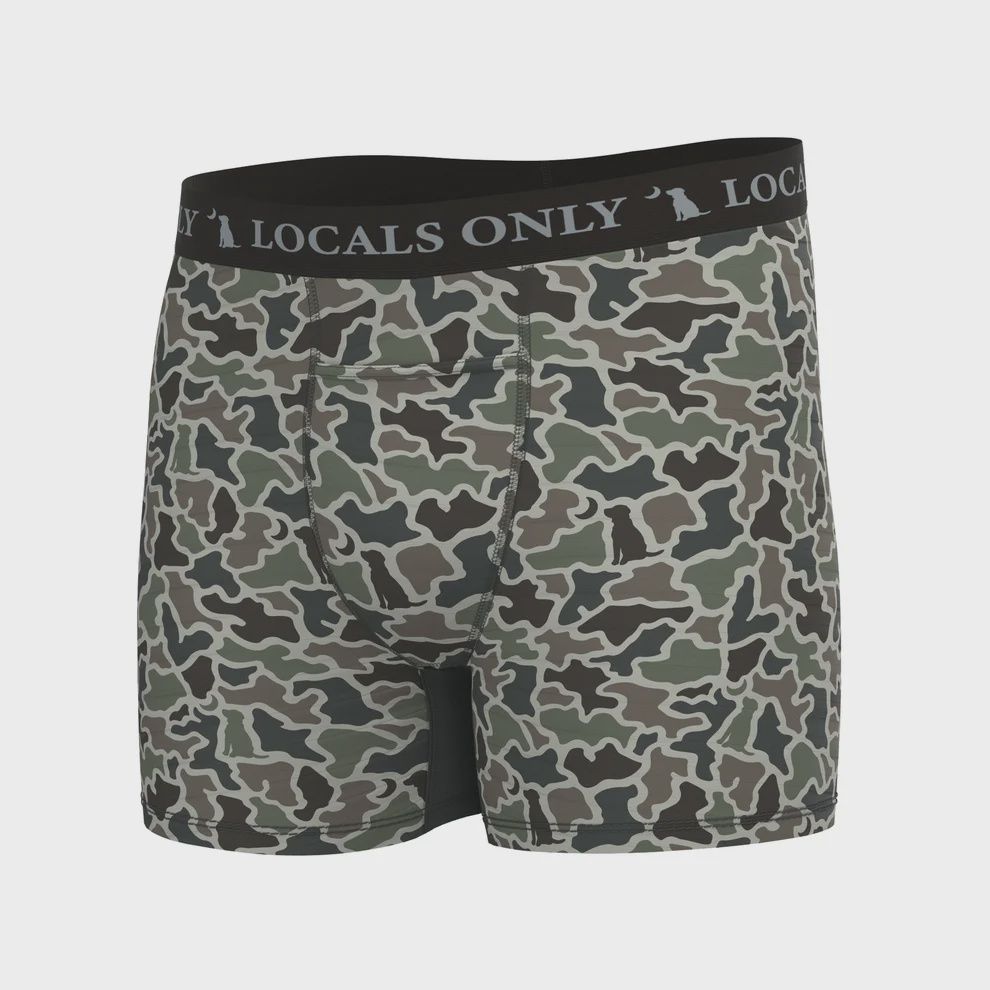 Boxer Briefs, Color: DMC-Dog &amp; Moon Camo, Size: SML