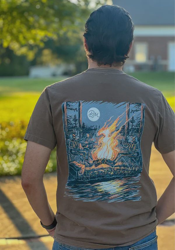 Skelly By Da Fire Short Sleeve T-Shirt