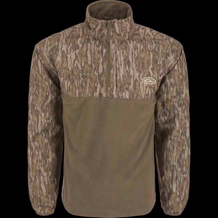 MST Qtr Zip Refuge Eqwader Jacket, Color: Bottomland, Size: MED