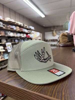 Antler Shed 7 Panel Hat - Loden