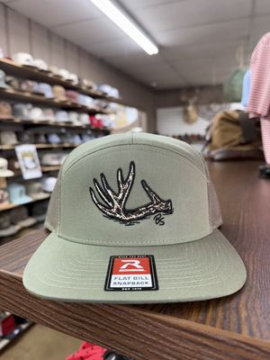 Antler Shed 7 Panel Hat - Loden