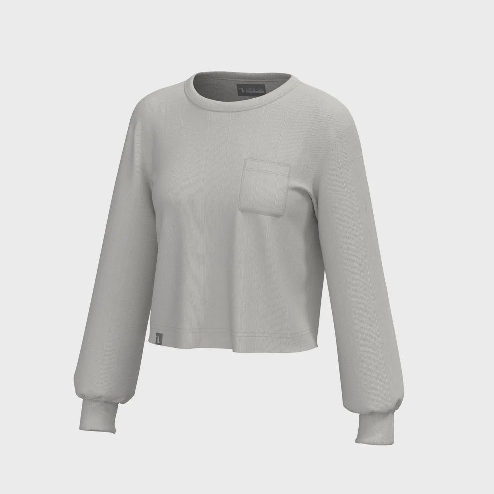 LG Revive Crewneck, Color: LSD-Light Sand, Size: SML