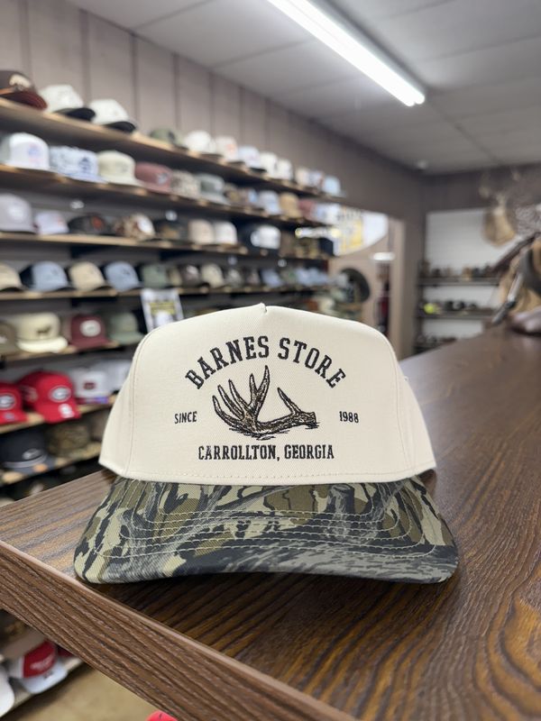 BS Antler Shed Hat - Cream/Mossy Oak Treestand