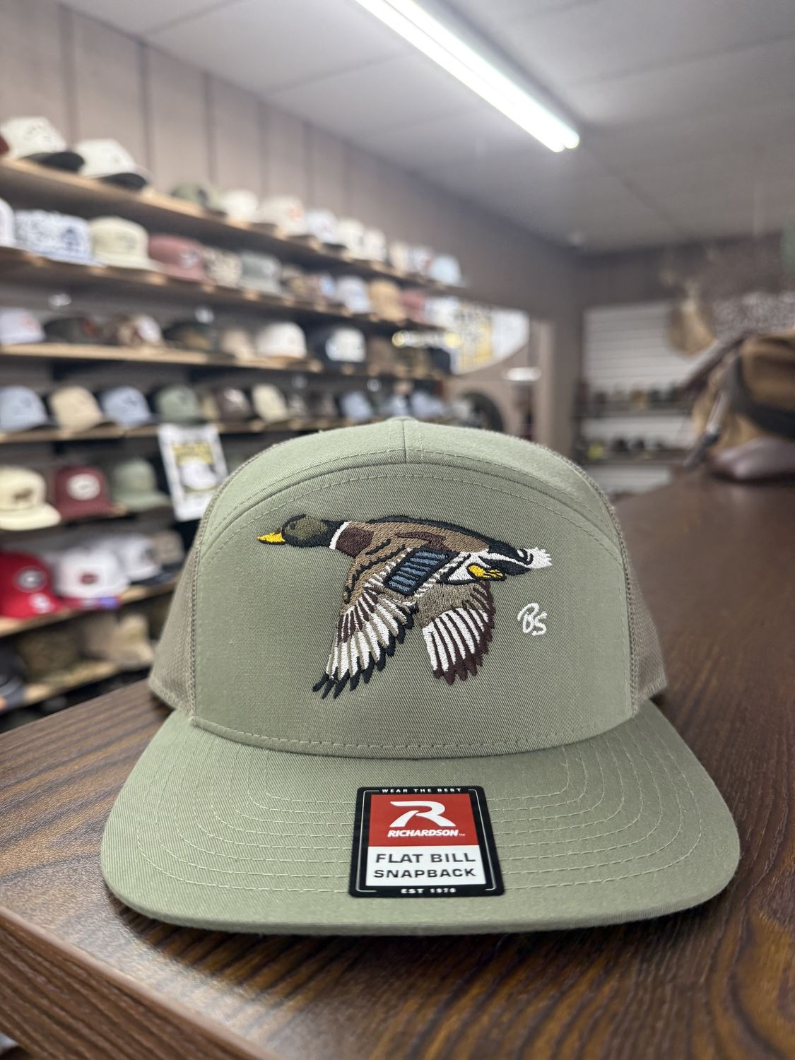 Mallard 7-Panel Hat - Loden