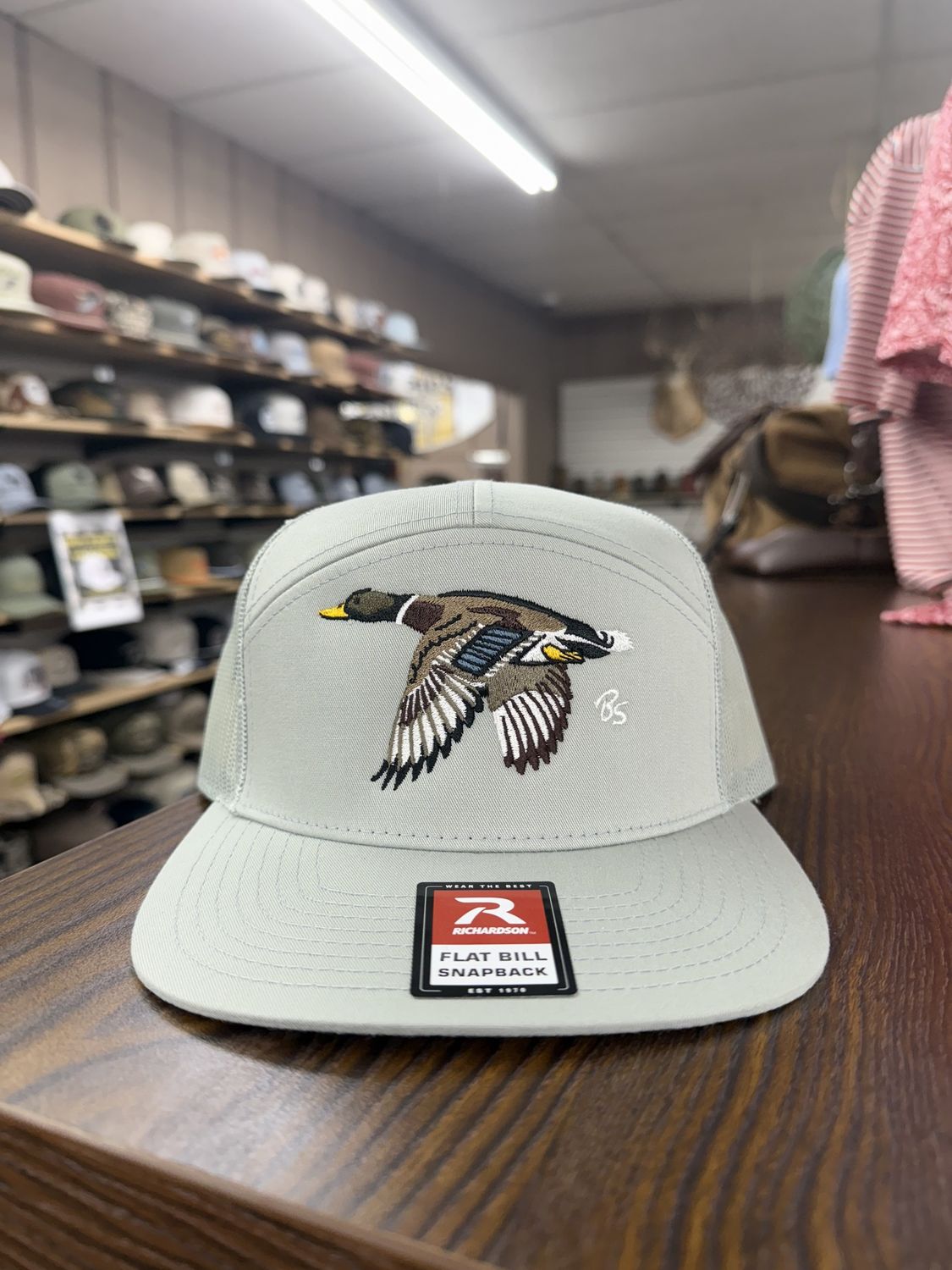 Mallard 7-Panel Hat - Quarry