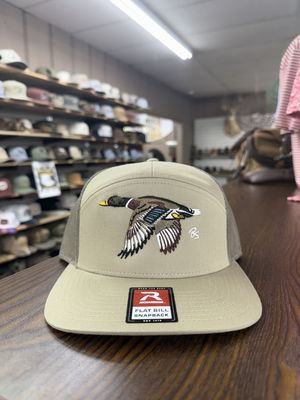 Mallard 7-Panel Hat - Khaki/Loden