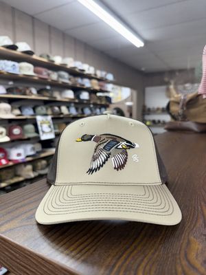 Mallard High Pro Trucker Hat - Khaki/Coffee