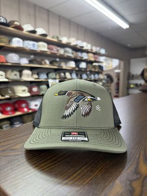 Mallard Trucker Hat - Loden/Black