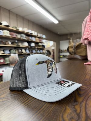 Mallard Youth Trucker Hat - Heather Grey/Black