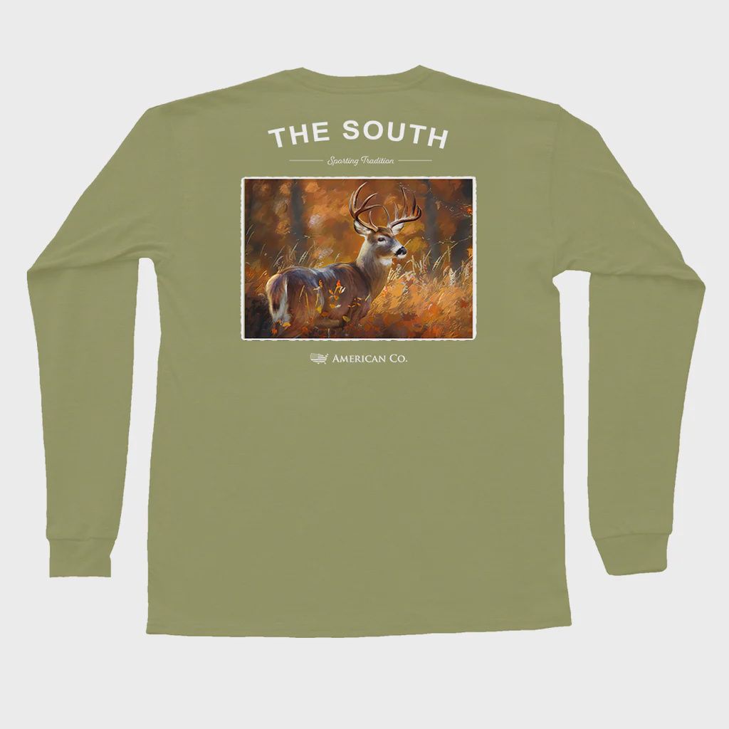 Whitetail Countryside Long Sleeve Tee