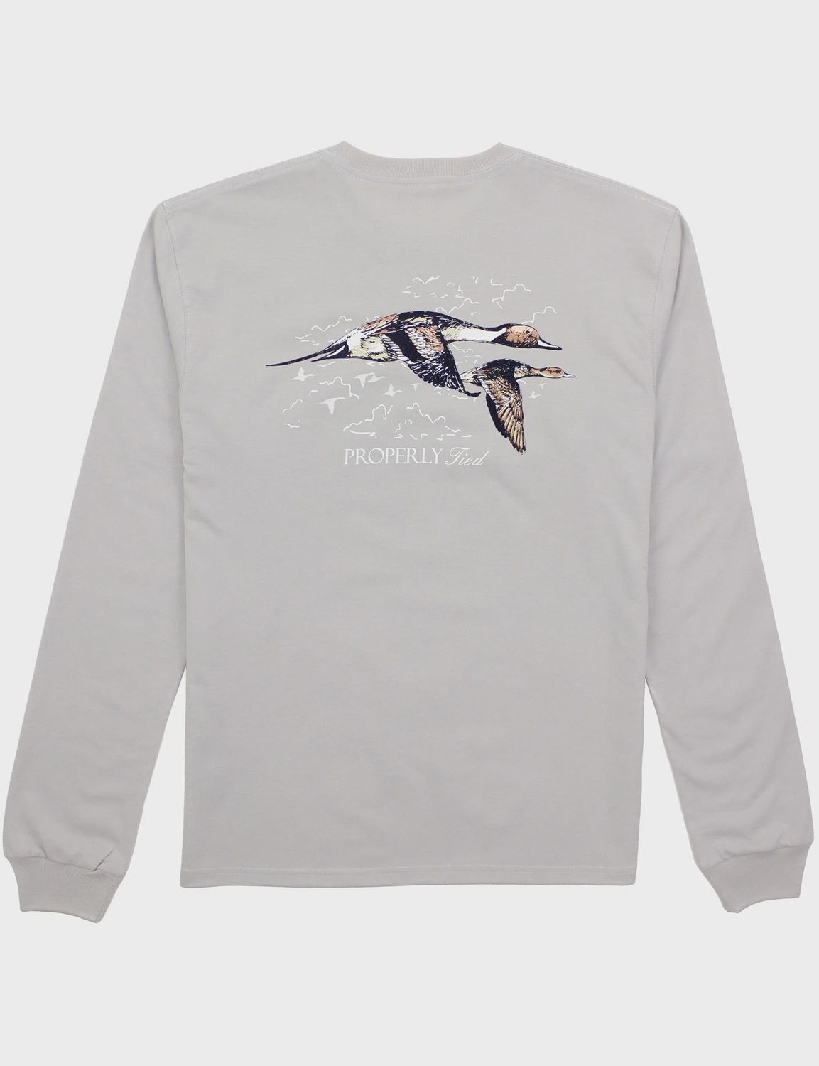 Pintail Long Sleeve Shirt - Ice Grey