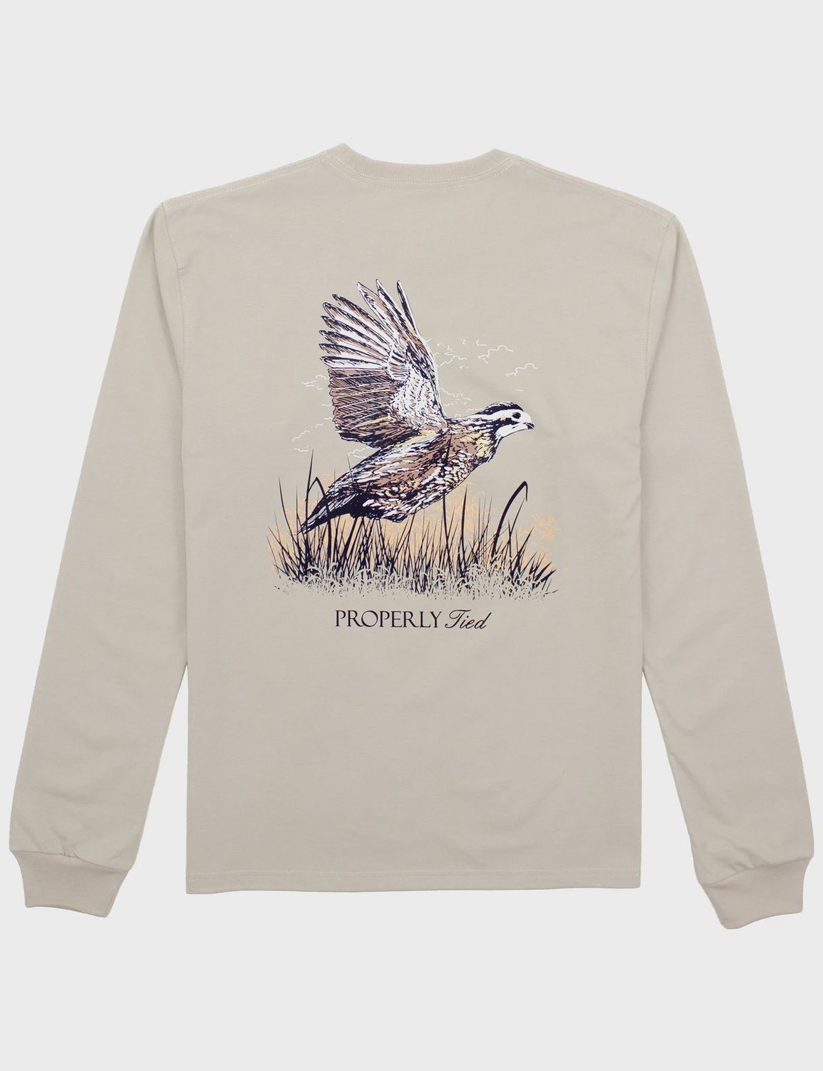 Quail Long Sleeve Shirt - Linen