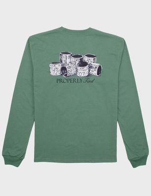 Brands Long Sleee Shirt- Fern Green