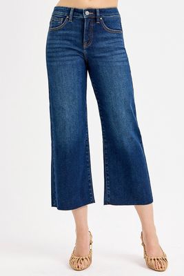 The Mandy Straight Leg Cropped Jean