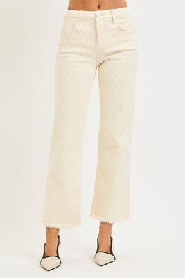 The Cameron Straight Leg Cropped Jean