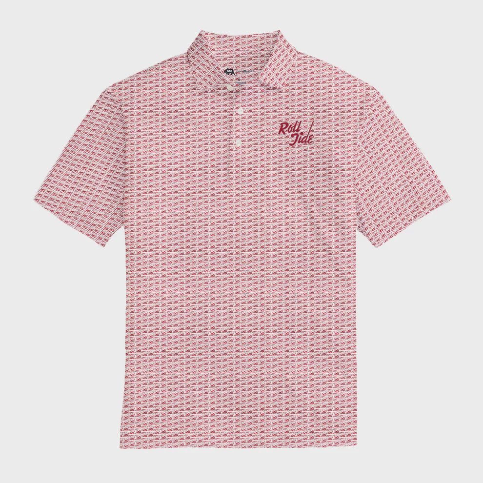 Roll Tide Printed Performance Polo