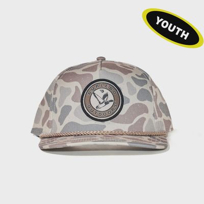 Youth Circle Mallard Hat - Classic Deer Camo