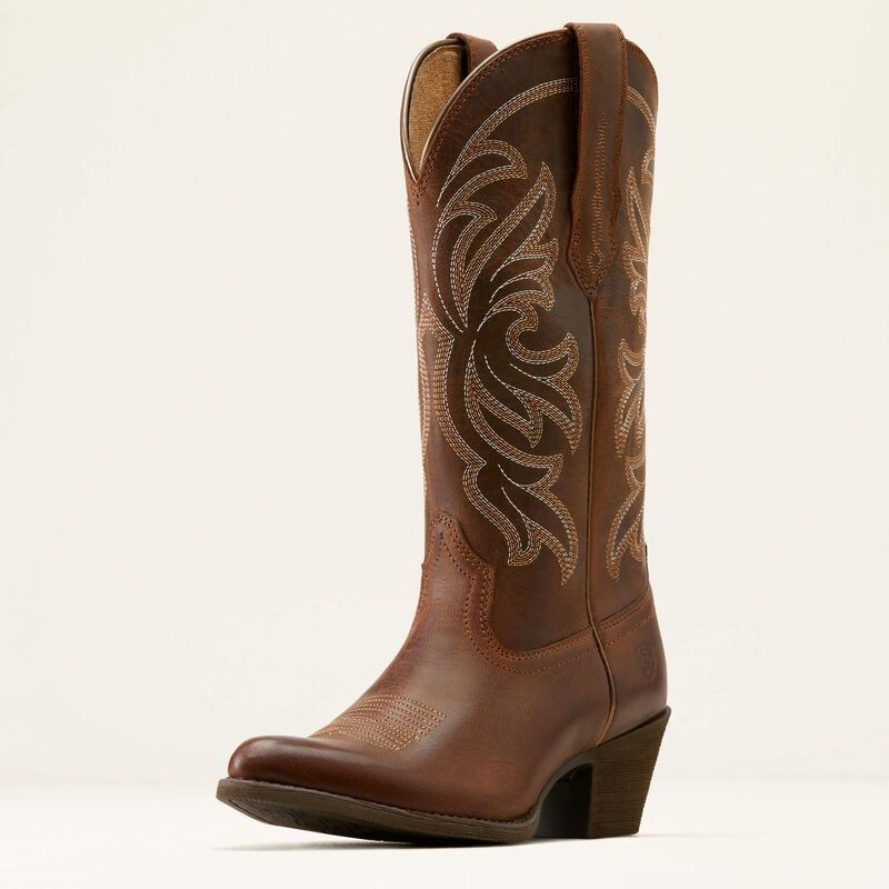 Women&#39;s Heritage J Toe StretchFit Western Boot - Sassy Brown