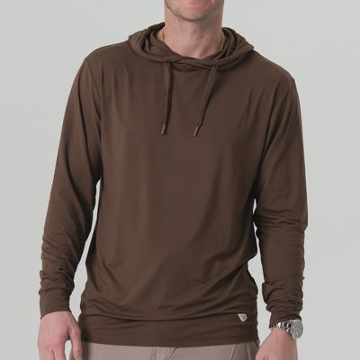 Performance Hoodie - Heather Brown Performance Hoodie - Heather Brown