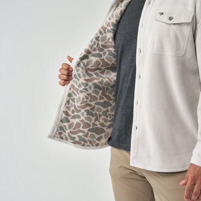 Kings Jacket - Light Grey - Classic Deer Camo Lining