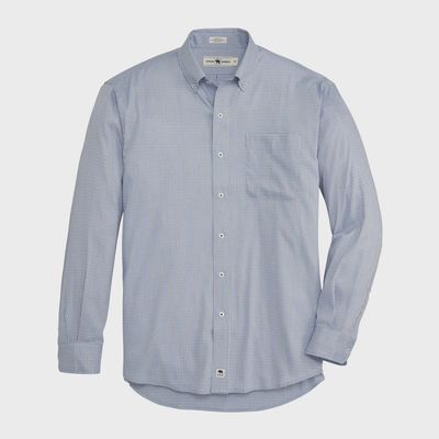Blast Classic Fit Brushed Performance Twill Button Up Shirt