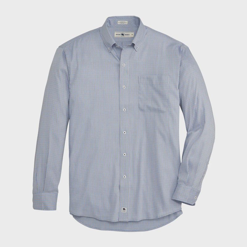 Blast Classic Fit Brushed Performance Twill Button Up Shirt