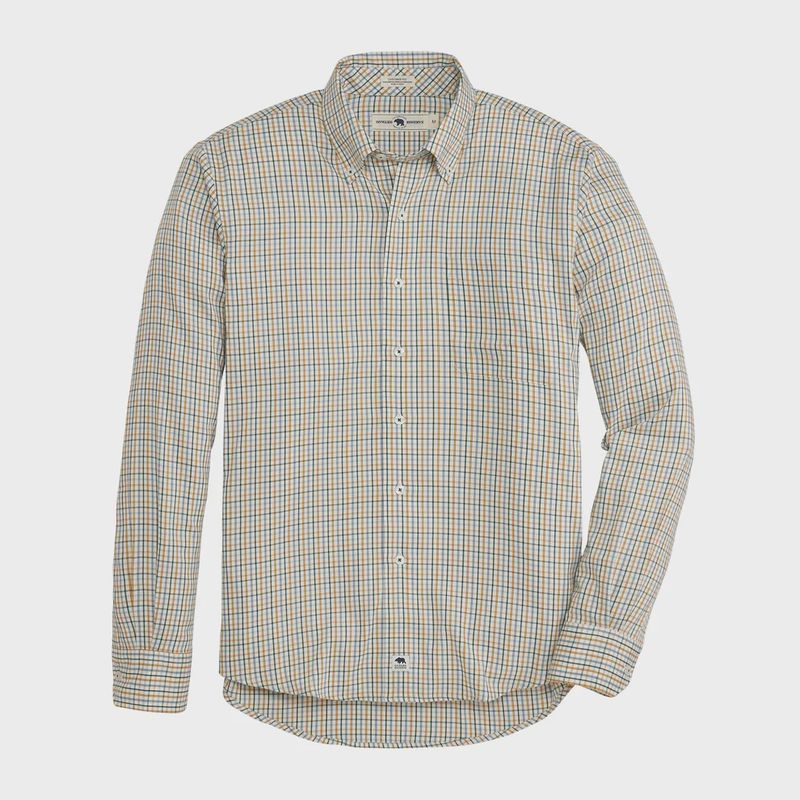 Cypress Tailored Fit Brushed Performance Twill Button Down Shirt