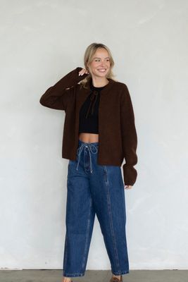 Carrie Tie Cardigan