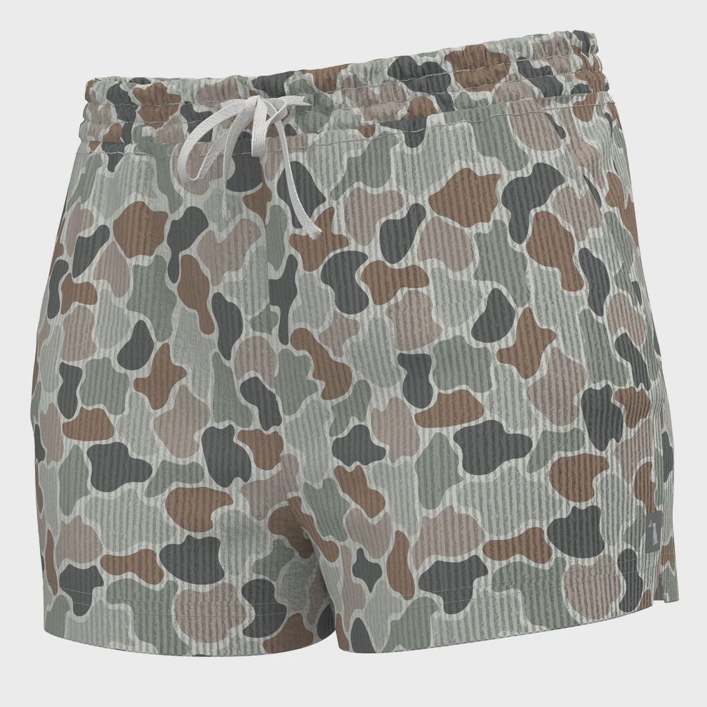 LG Revive Shorts, Color: FCF-Forest Camo Floral, Size: SML