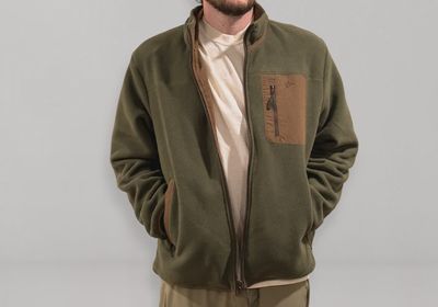 Flyway Fleece Reversible Jacket - Moss