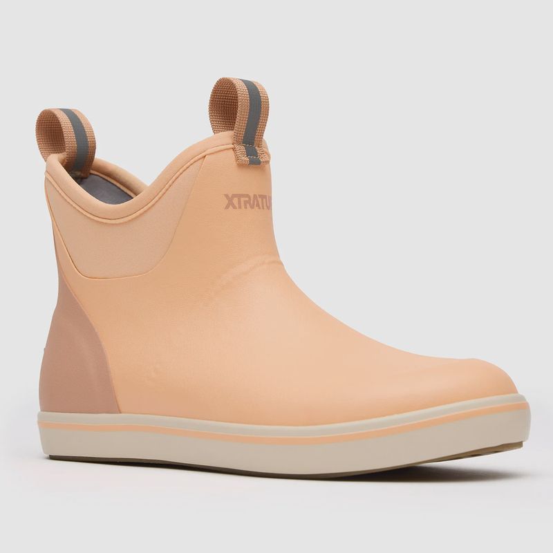 Women's Ankle Deck Boot - Peach Fuzz