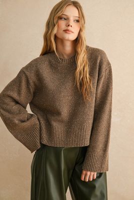 Melt My Heart Long Sleeve Knit Top