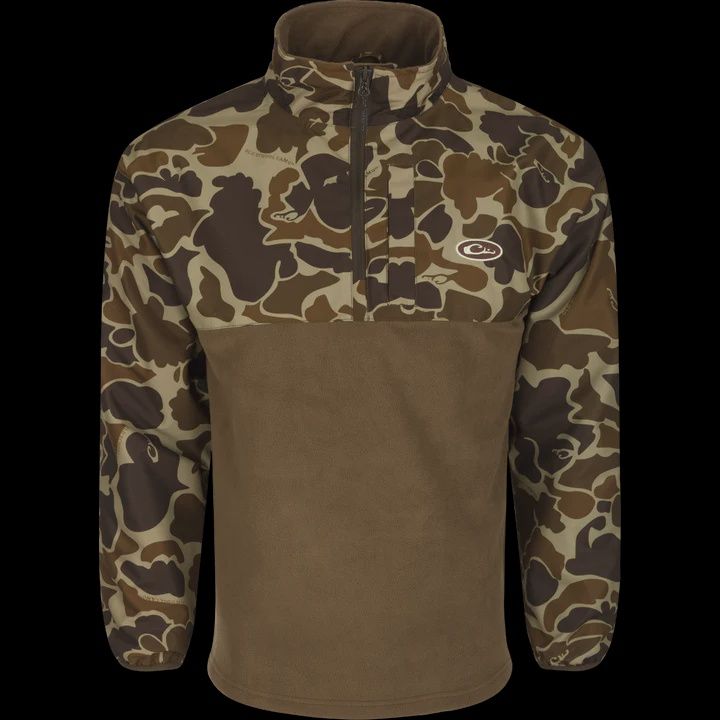 Drake MST 1/4 Zip Refuge Eqwader Jacket