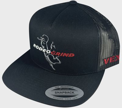 Rodeo Grind- Bull Rider- Black/Black Mesh
