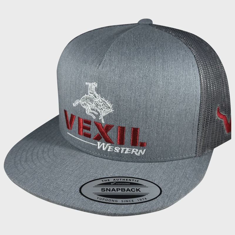 Vexil Western - Bronc - Heather Grey/Grey Mesh