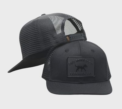Waxed Pursuit Trucker Hat - Black Matte