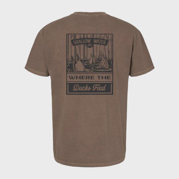 Where The Ducks Feed Short Sleeve Tee