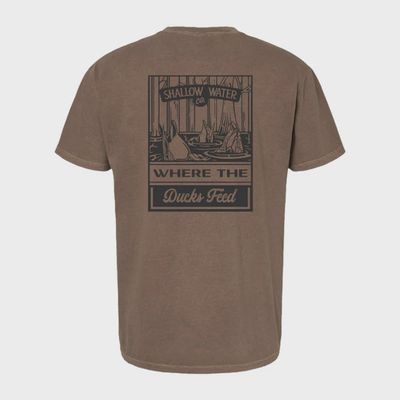 Where The Ducks Feed Short Sleeve Tee