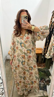 The Real World Printed Midi Dress