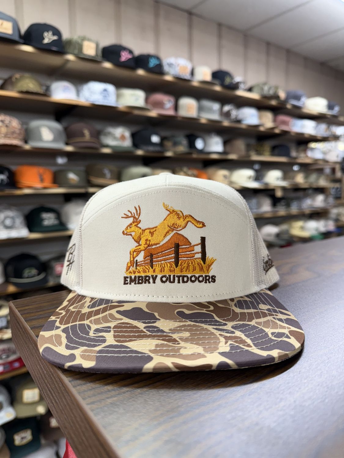 Barnes Store X Embry Outdoors Hat - Duck Camo
