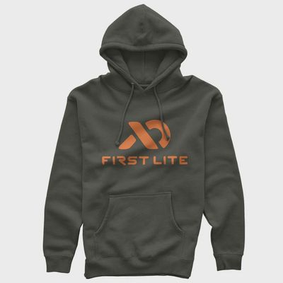 Stacked Logo Hoodie