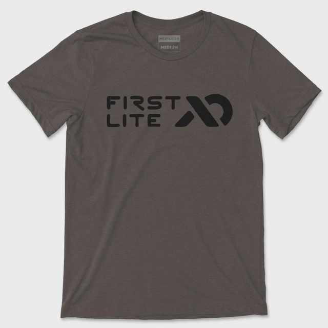 Horizontal Logo T-Shirt, Color: Brown, Size: SML