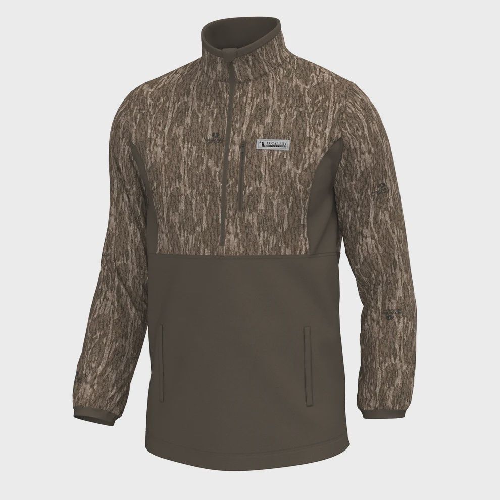 Fielder Quarter Zip Pullover, Color: BLD - Bottomland, Size: SML